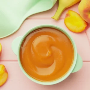 Peach & Banana Baby Puree Recipe