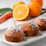 Carrot and Orange Muffins Toddler Friendly