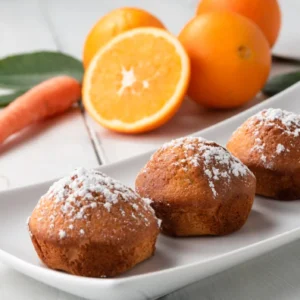Carrot and Orange Muffins Toddler Friendly