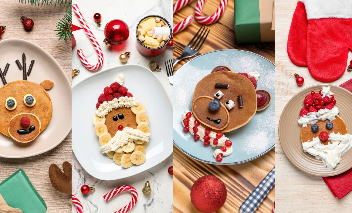 Magical Christmas Pancakes for Kids