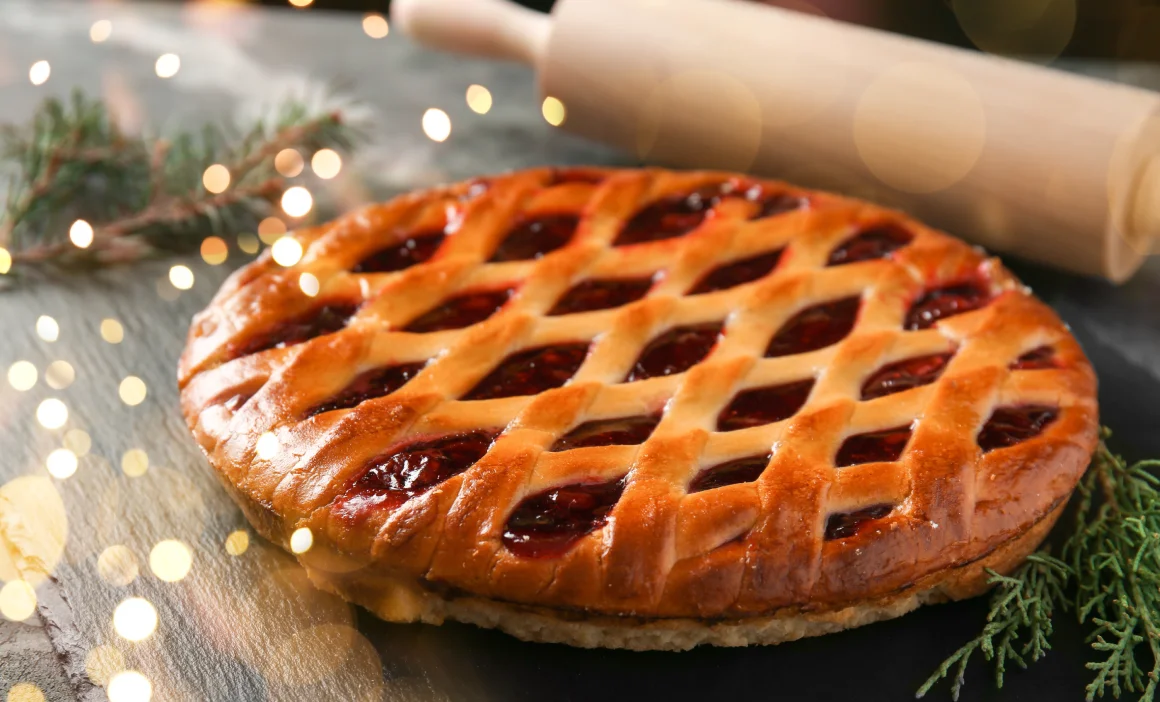 The Best Christmas Cranberry Pie
