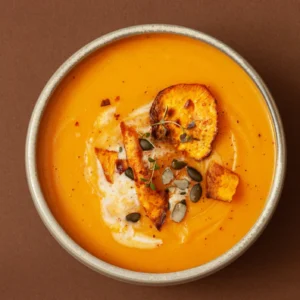 Toddler Friendly carrot and Sweet Potato Soup