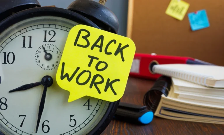 Back to work after baby