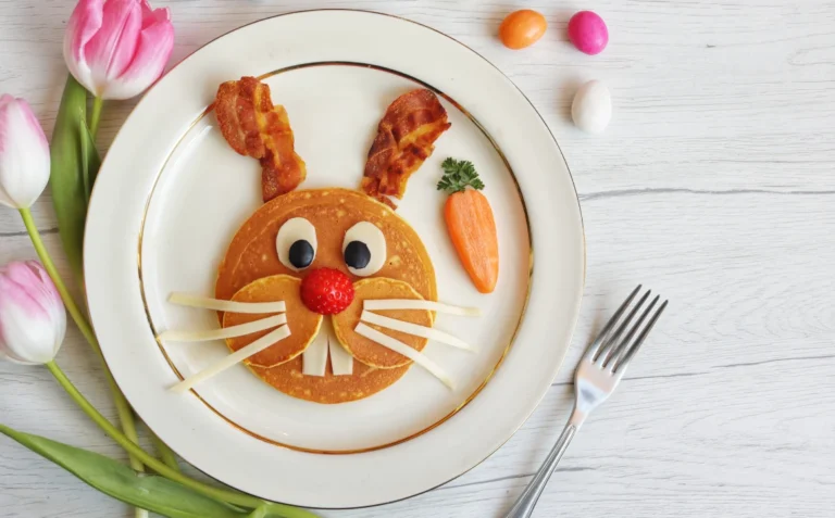 Easter Bunny Pancakes