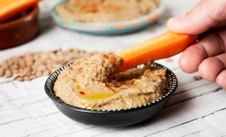 Lentil Hummus Dip (Creamy, Protein-Rich & Easy)