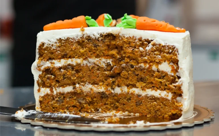 Classic Carrot Cake with Double Layered Cream Cheese Frosting
