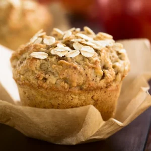 Healthy Apple Oatmeal Muffins for Toddlers