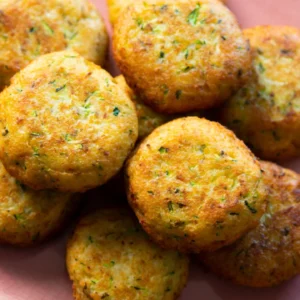 Crispy Baked Zucchini Bites with Cream Cheese