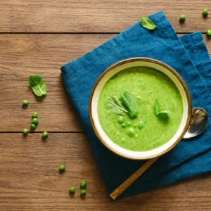 Green Pea and Mint Soup