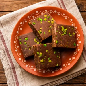Easy Chocolate Barfi Recipe