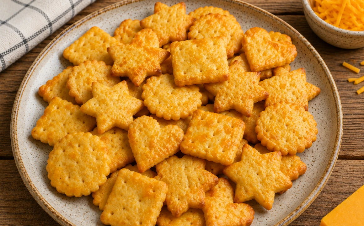 Homemade Cheese Crackers