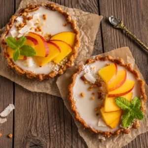 Mini Peach Tartlets Recipe