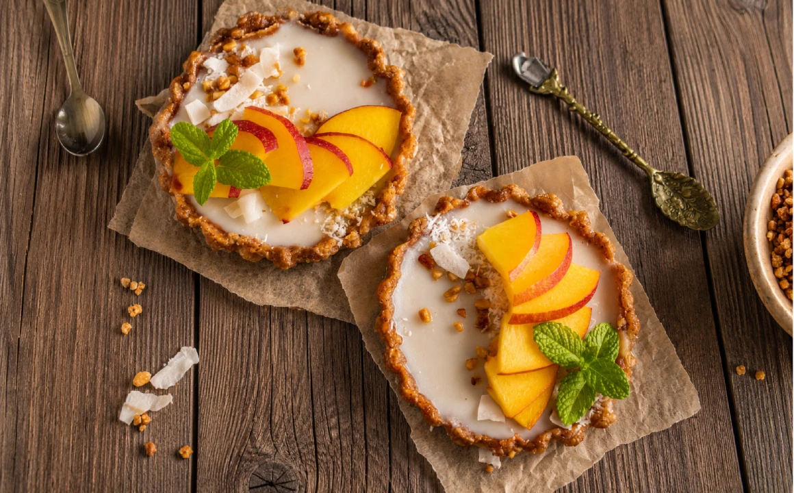 Mini Peach Tartlets Recipe