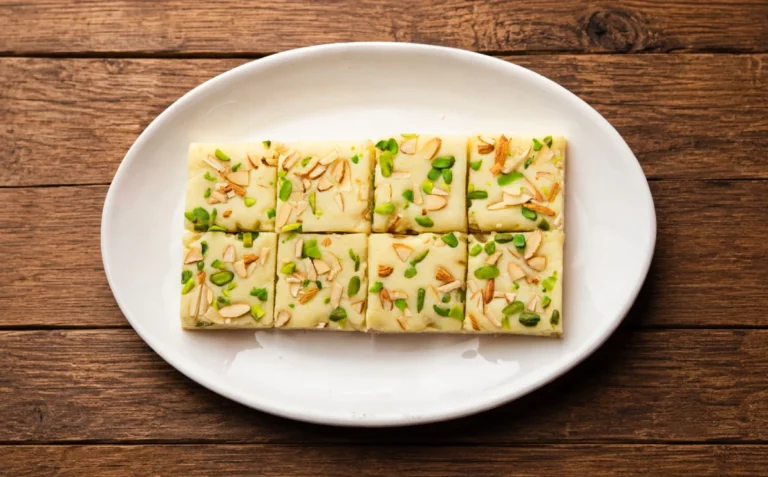 Pistachio Barfi Recipe (Pista Burfi)